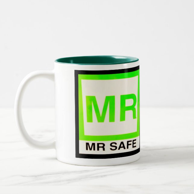 HERR sichere Kaffee-Tasse Zweifarbige Tasse (Links)