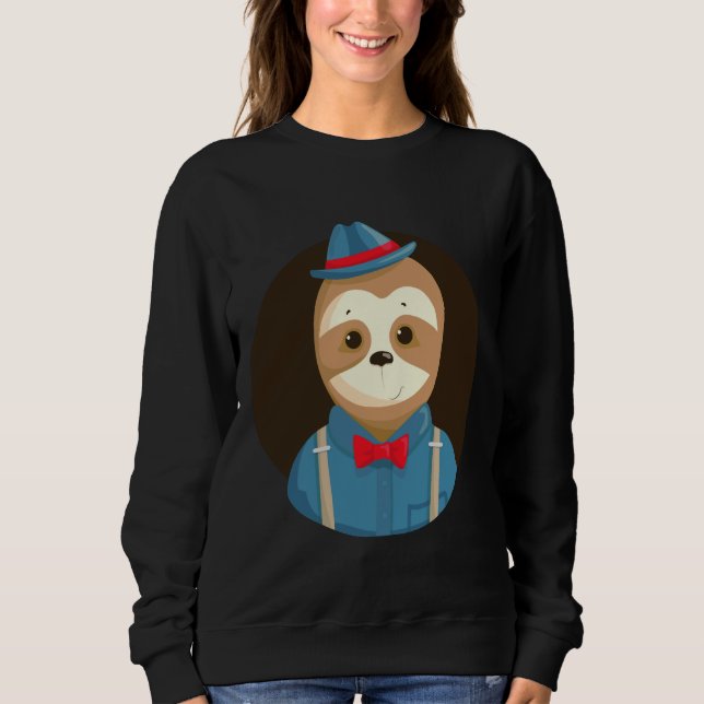 Herr Sloth Sweatshirt (Vorderseite)