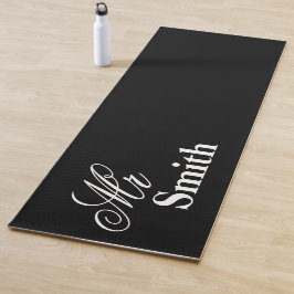 Herr Smith Black Yogamatte