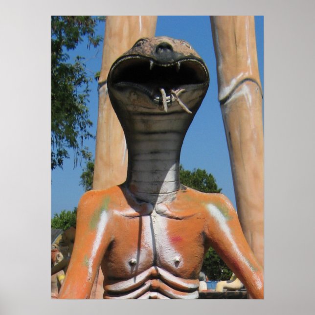 Herr Snake AKA Cobra Leiter ... Buddhist Hell Poster (Vorne)