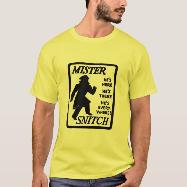 Herr Snitch T-Shirt (Vorderseite)