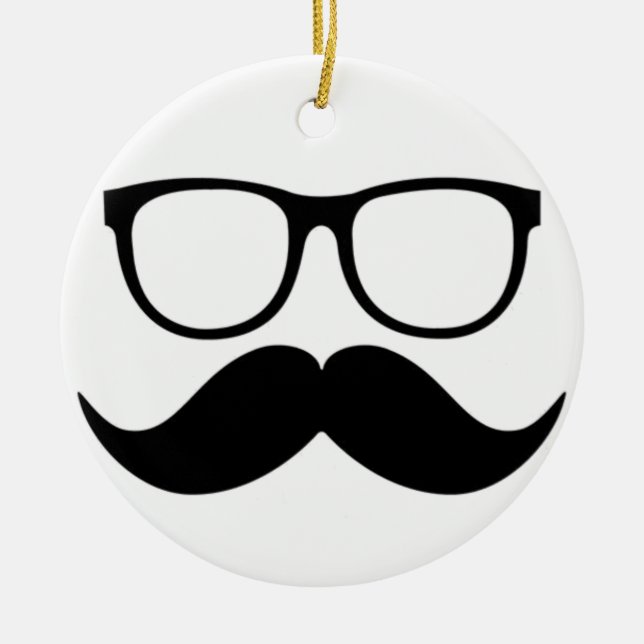Herr Stache Keramikornament (Vorne)