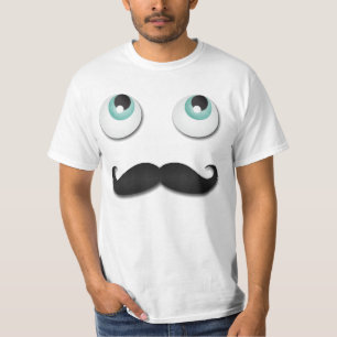 Herr stache T-Shirt