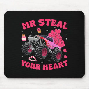Herr Steal Heart Monster Truck Liebender Romantisc Mousepad