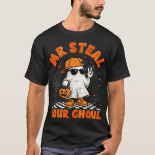 Herr Steal Your Ghoul Boo Ghost Halloween für Jung T-Shirt