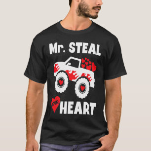 Herr Steal Your Heart Monster Truck Kids Boys Todd T-Shirt