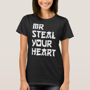 Herr Steal Your Heart V Day 2022 Boys Kids Kleinki T-Shirt