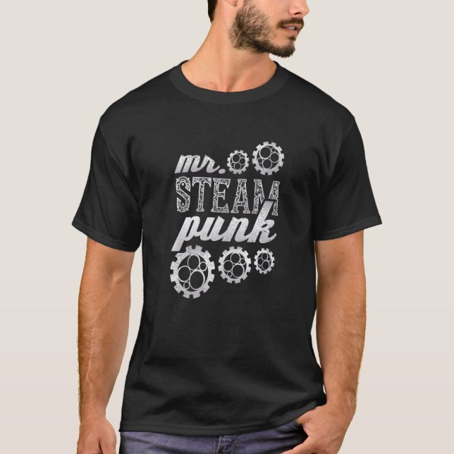 Herr Steampunk T-Shirt (Vorderseite)