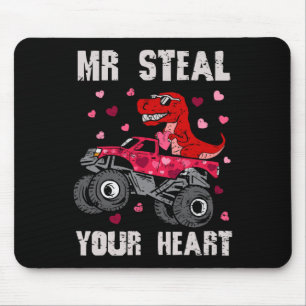 Herr, stehlen Sie Ihr Herz Dinosaurier Monster Tru Mousepad