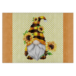 Herr Sunflower Gnome Schneidebrett