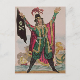 Herr T.P.Cooke in der Rolle des Flying Dutchman Postkarte