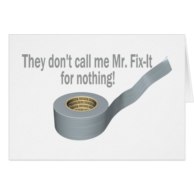 Herr Tape Fix It (Vorderseite (Horizontal))