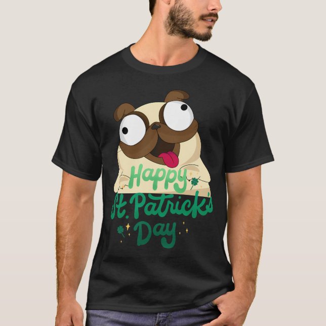 Herr Titus der Mops-Chef T-Shirt (Vorderseite)
