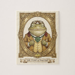 Herr Toad von Toad Hall Wind in den Weiden