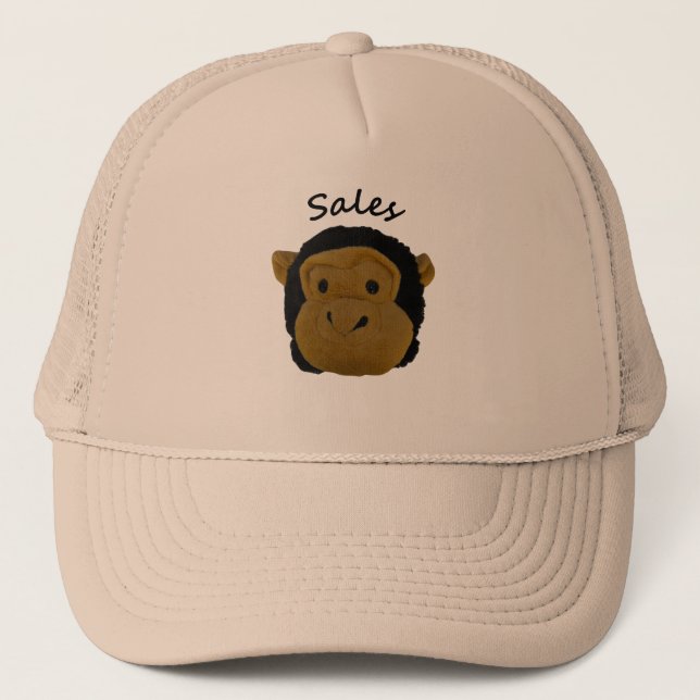 Herr Trouble-Funny und Funky Caps and Visor Truckerkappe (Vorderseite)