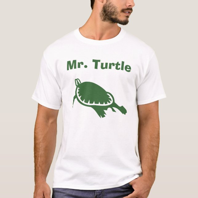 Herr Turtle T-Shirt (Vorderseite)