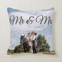 Herr u. Frau Personalised Picture Pillow