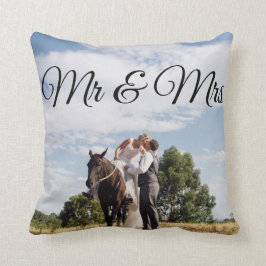 Herr u. Frau Personalised Picture Pillow Kissen