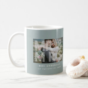 Herr und Frau Hochzeit Foto begünstigen Geschenk Kaffeetasse