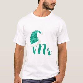 Herr und Frau Paare Weihnachten T-Shirt
