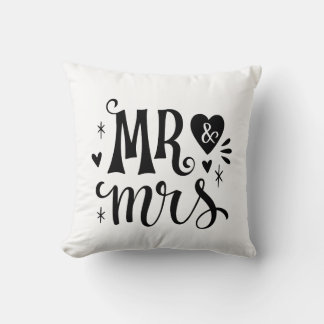 Herr und Frau - Romantic Keepake Gift Kissen