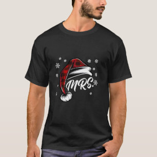 Herr und Frau Santa Claus Weihnachtspaare Matching T-Shirt