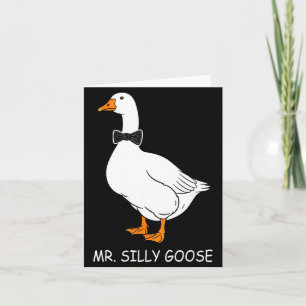 Herr und Frau Silly Goose Paar passende Hochzeit l Karte