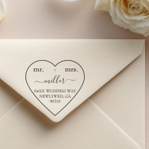 Herr und Frau Trendy Heart Moderne Schrifttypograf