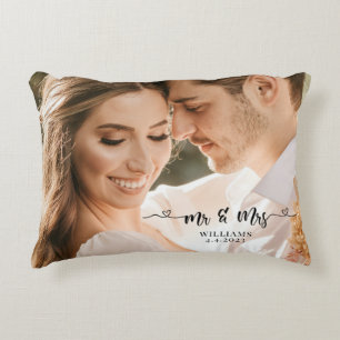 Herr und Frau Wedding Couple Pillow Dekokissen