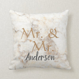 Herr und Herr homosexuelle Hochzeit des Kissen