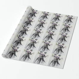 Herr und Herr Wedding Wrapping Paper Geschenkpapier