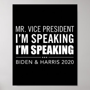Herr Vizepräsident ich spreche ich spreche Anti- Poster