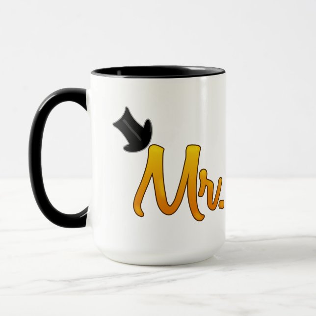 Herr Wedding Cup Tasse (Links)