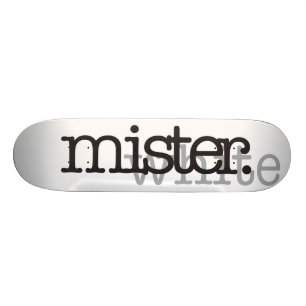HERR WHITE SKATEBOARD
