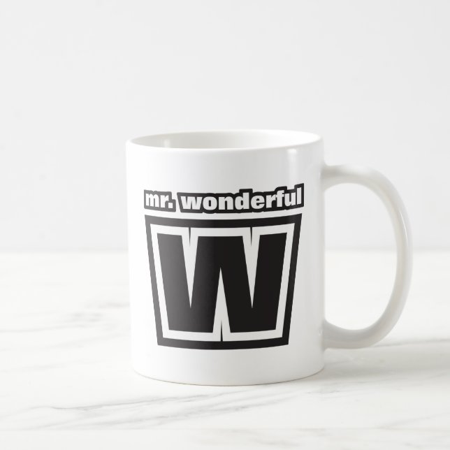 Herr Wonderful Kaffeetasse (Rechts)