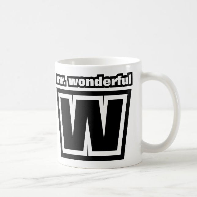 Herr Wonderful Kaffeetasse (Rechts)