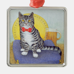Herr Wonderful Ornament Aus Metall