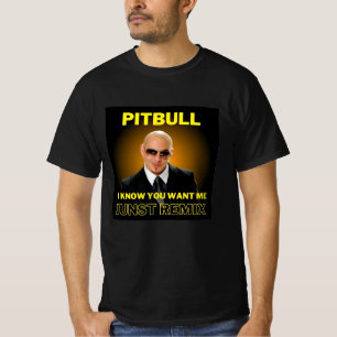 Herr Worldwide Pitbull zitiert T-Shirt