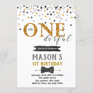 Herr wunderbarer Geburtstagsaufruf Einladung