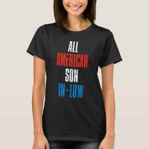 Herren All American Schwiegersohn USA Patriotische T-Shirt