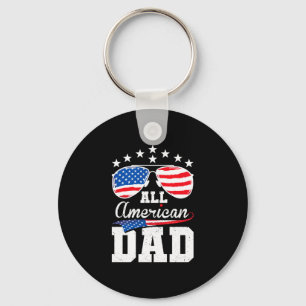 Herren american dad 4. Juli passend familie Schlüsselanhänger