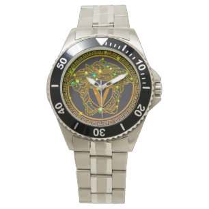 Herren-Armbanduhr aus Edelstahl, für Abenteuer geb Armbanduhr
