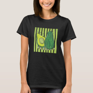 Herren-Avocado-Veganer-faule-Halloween-Verkleidung T-Shirt