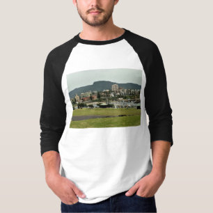 Herren Basic 3/4 Ärmel Raglan T-Shirt