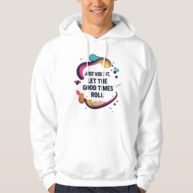 Herren Basic Kapuzenpullover Hoodie (Vorderseite)