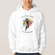 Herren Basic Kapuzenpullover Motivation