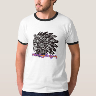 Herren Basic Ringel T-Shirt