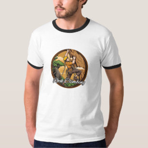 Herren Basic Ringel T-Shirt