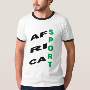 Herren Basic Ringert-Shirt DESIGN AFRICA SPORT T-Shirt
