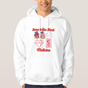 Herren Basic T-Shirt Hoodie